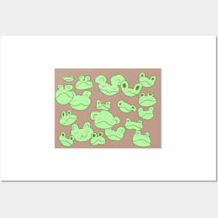 FROGGIES Posters and Art